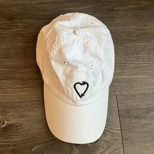 White baseball hat